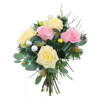 Vánoční romance - vánoční kytice